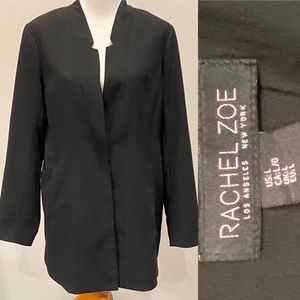 Rachel Zoe black one button blazer size large